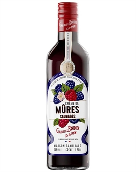 Gabriel Boudier Creme de Mures Sauvages Blackberry Liqueur 70 cl 20%